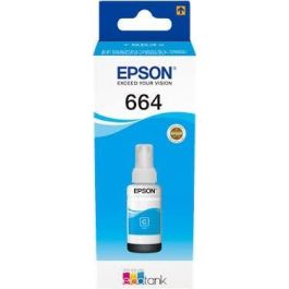 Epson Tinta Cian Botella Ecotank 664 Compatible con L355, L555, ET-2500, ET-2550, ET-2600, ET-2650, ET-4500, ET-14000 70 ML Precio: 10.50000006. SKU: S8405643