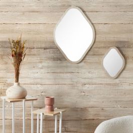 Home Deco Factory Espejo Madera Vidrio 44x60 cm