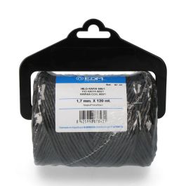 Edm Cordel rafia negro 600/1 calibre 1,7 mm x 120 m para paquetería y plantas