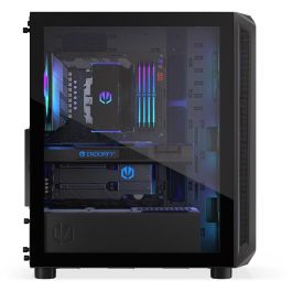 ENDORFY Arx 500 ARGB TG Black PC Gaming ATX micro ATX ITX - Caja de Ordenador con Vidrio Templado y Ventiladores ARGB