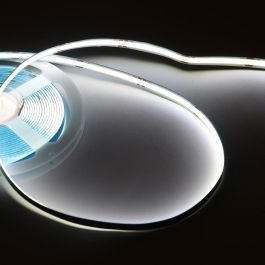 Tira de LEDs COB 320 LEDs/M 50W 4700Lm CRI90 2700K 24VDC IP20 Ancho 8mm x5M Blanco Cálido CA-COB-320-24DC-WW