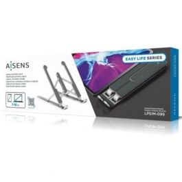 Aisens Soporte Ajustable para Tablet y Portátil, Plegable y Compacto, 7 Alturas, Aleación de Aluminio, 20 kg de Carga Aisens Soporte Ajustable para Tablet y Portátil, Plegable y Compacto, 7 Alturas, Aleación de Aluminio, 20 kg de Carga