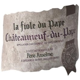 El Papa Vial Chateauneuf du Pape - Vino tinto del valle del Ródano El Papa Vial Chateauneuf du Pape - Vino tinto del valle del Ródano