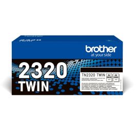 BROTHER pack de 2 cartuchos deToner negro de larga duracion tn2320twin/TN2320TWIN Precio: 132.49999972. SKU: S8420690