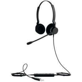 Jabra Auriculares BIZ 2300 USB Duo MS NC Diadema Oficina/Centro de Llamadas Cancelación de Ruido Alámbrico Negro