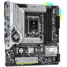 ASRock B760M Steel Legend WiFi 1700 DDR5 - Placa Base Intel LGA 1700, Micro ATX, WiFi 6E, Bluetooth 5.3