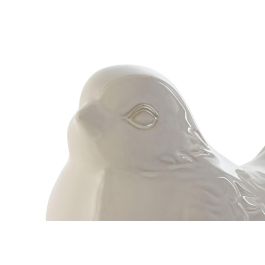 DKD Home Decor Figura Decorativa de Cerámica Blanca con Diseño Gorrión Estilo Cottage, Adorno para el Hogar y Jardín, Medidas 17x17x24 cm DKD Home Decor Figura Decorativa de Cerámica Blanca con Diseño Gorrión Estilo Cottage, Adorno para el Hogar y Jardín, Medidas 17x17x24 cm