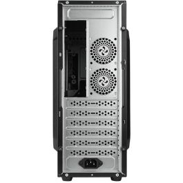 Chieftec UC-03B-OP Torre PC Gaming UNI Series ATX/microATX/Mini-ATX Negra, Acero Carbón, USB 3.2