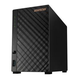 Asustor NAS AS1102TL 2-Bay, Procesador RTD1619B 1.7GHz 4-Core, 1GB DDR4, Mini Tower, Negro
