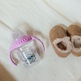 Thermobaby AAAOD88796 Taza con Asas 250 ml Boquilla Silicona Lilo & Stitch