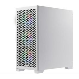 Cooler Master E302-WGNN-S00 Caja PC Elite 302 Blanca Mini Tower con 3 Ventiladores ARGB, USB-C, ATX, Ventana Lateral