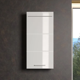 Trendteam Mueble contenedor alto 1 puerta Blanco AMANDA