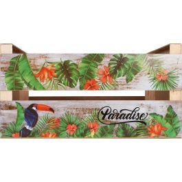 Confortime Caja Wood Brillo, 44 x 28.5 x 23 cm (3 Unidades)