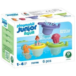 PLAYMOBIL 71776 Vasos Flotantes Junior Aqua para Baño Bebés +12 meses con Ducha y Lluvia Apilables Precio: 19.79000012. SKU: B1DD9X8GK5