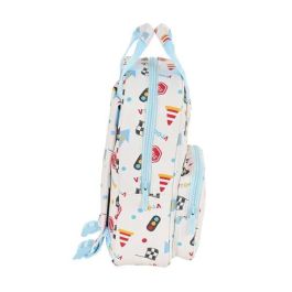 Mochila Escolar Safta My car Blanco Multicolor 20 x 28 x 8 cm Mochila Escolar Safta My car Blanco Multicolor 20 x 28 x 8 cm