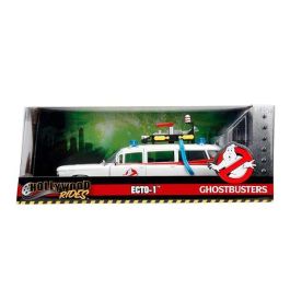 Coche metal cazafantasmas ecto 1 escala 1:24 23 x 10 x 8,5 cm