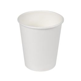Algon - Set de 30 Vasos de Cartón Blancos de 120 cc (24 Unidades)