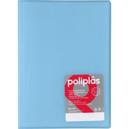 Grafoplás Carpeta con Fundas Poliplás Soldadas Folio 30 Fundas PP Semirrígido Translúcido Azul Soft Precio: 3.50000002. SKU: B15RB6CNVK