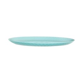 Plato Llano Opal Pampille Turquesa Luminarc 25 cm Plato Llano Opal Pampille Turquesa Luminarc 25 cm