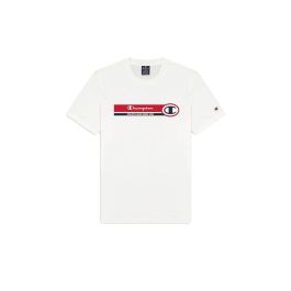 Camiseta de Manga Corta Hombre Champion Blanco S