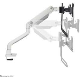 Neomounts DS75S-950WH2 Soporte de Escritorio Full-Motion para 2 Monitores 17-32" con Resorte de Gas, Blanco