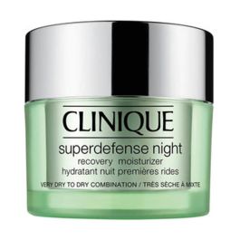 Clinique Superdefense Crema de Noche Anti-Edad para Primeros Signos del Envejecimiento con Antioxidantes 50 mL Precio: 49.69000036. SKU: S0590118