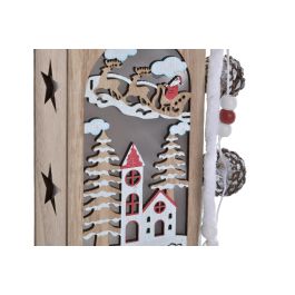 Decoracion Luminosa Navidad Fantasia DKD Home Decor Natural 7 x 50 x 11 cm