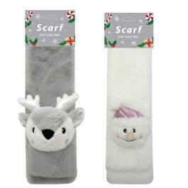 Decoracion Navidad Fantasia DKD Home Decor Gris Blanco 6 x 76 x 13 cm (4 Unidades)