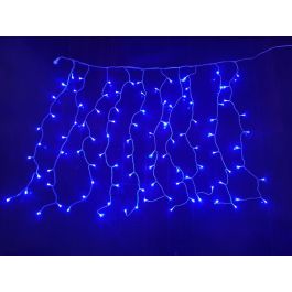 Luces Navidad Moderna DKD Home Decor Azul 1 x 100 x 100 cm