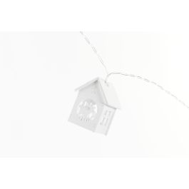 Guirnalda Navidad Alpina DKD Home Decor Blanco 4 x 6 x 120 cm