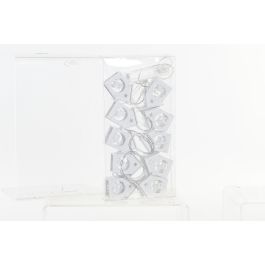 Guirnalda Navidad Alpina DKD Home Decor Blanco 4 x 6 x 120 cm