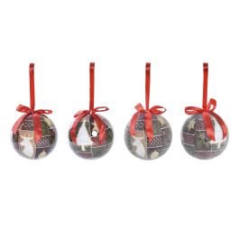 Bola Decoracion Navidad Alpina DKD Home Decor Rojo Marron Oscuro 25 x 16 x 25 cm Set de 14 Precio: 19.9650005324. SKU: B1DA4RKNWA