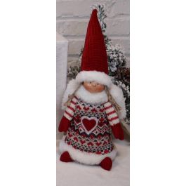 Figura Navidad Tradicional DKD Home Decor Rojo 10 x 33 x 13 cm Precio: 14.5079001331. SKU: B1BHZH8NBR