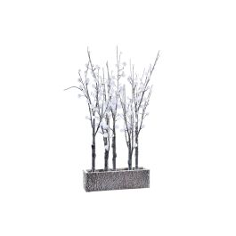 Arbol Navidad Moderna DKD Home Decor Marron Blanco 10 x 70 x 33 cm (2 Unidades)