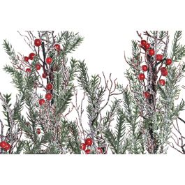 Arbol Navidad Tradicional DKD Home Decor Verde Rojo 12 x 80 x 76 cm (2 Unidades)