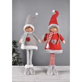 Figura Navidad Tradicional DKD Home Decor Blanco 9 x 79 x 17 cm (2 Unidades) Precio: 43.426899963699995. SKU: B18BRKAS2Q