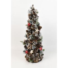 Arbol Navidad Tradicional DKD Home Decor Rojo Natural 19 x 50 x 19 cm