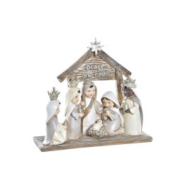 Nacimiento Navidad Tradicional DKD Home Decor Marron Beige 7 x 15.5 x 17 cm