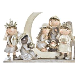 Figura Navidad Tradicional DKD Home Decor Marron Beige 4 x 10.5 x 25 cm