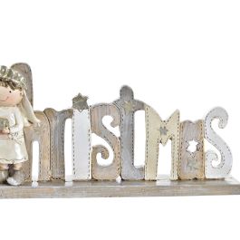 Figura Navidad Tradicional DKD Home Decor Marron Beige 4 x 10.5 x 25 cm