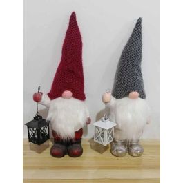 Figura Navidad Fantasia DKD Home Decor Rojo Blanco 15 x 55 x 21.5 cm (2 Unidades) Precio: 57.79000051. SKU: B18HTRZTGH