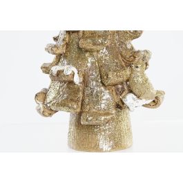 Figura Navidad Tradicional DKD Home Decor Dorado 12.5 x 30 x 12.5 cm