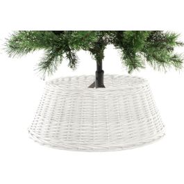 Base Arbol Navidad Moderna DKD Home Decor Blanco 70 x 28 x 70 cm (2 Unidades)