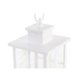 Farola Navidad Moderna DKD Home Decor Blanco 14 x 24.5 x 14 cm