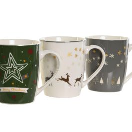 Mug DKD Home Decor Multicolor 6.2 x 12 x 7.1 cm (6 Unidades) Precio: 21.5258995039. SKU: B16HF9536M