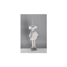 Figura DKD Home Decor Blanco Gris 13 x 66 x 20 cm Precio: 22.614900012099998. SKU: B18P9K3VPA