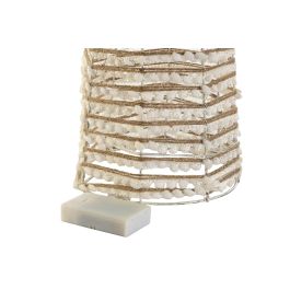 Cono Navidad Moderna DKD Home Decor Blanco Natural 20 x 80 x 20 cm Set de 3