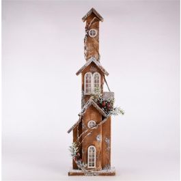 Casa Navidad Alpina DKD Home Decor Natural 6 x 60 x 17.5 cm