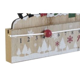 Calendario Adviento DKD Home Decor Multicolor 2 x 19 x 45 cm (2 Unidades)