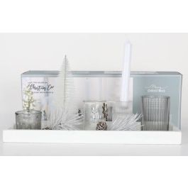 Portavela DKD Home Decor Blanco 14 x 3 x 40 cm Set de 8 Precio: 21.6589993708. SKU: B1CR2ZLY7B